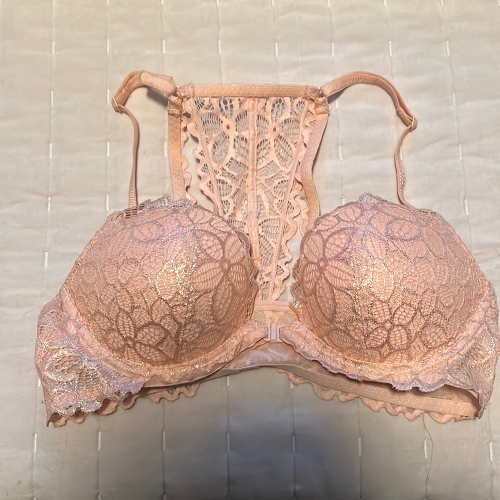 Pink Lace bra